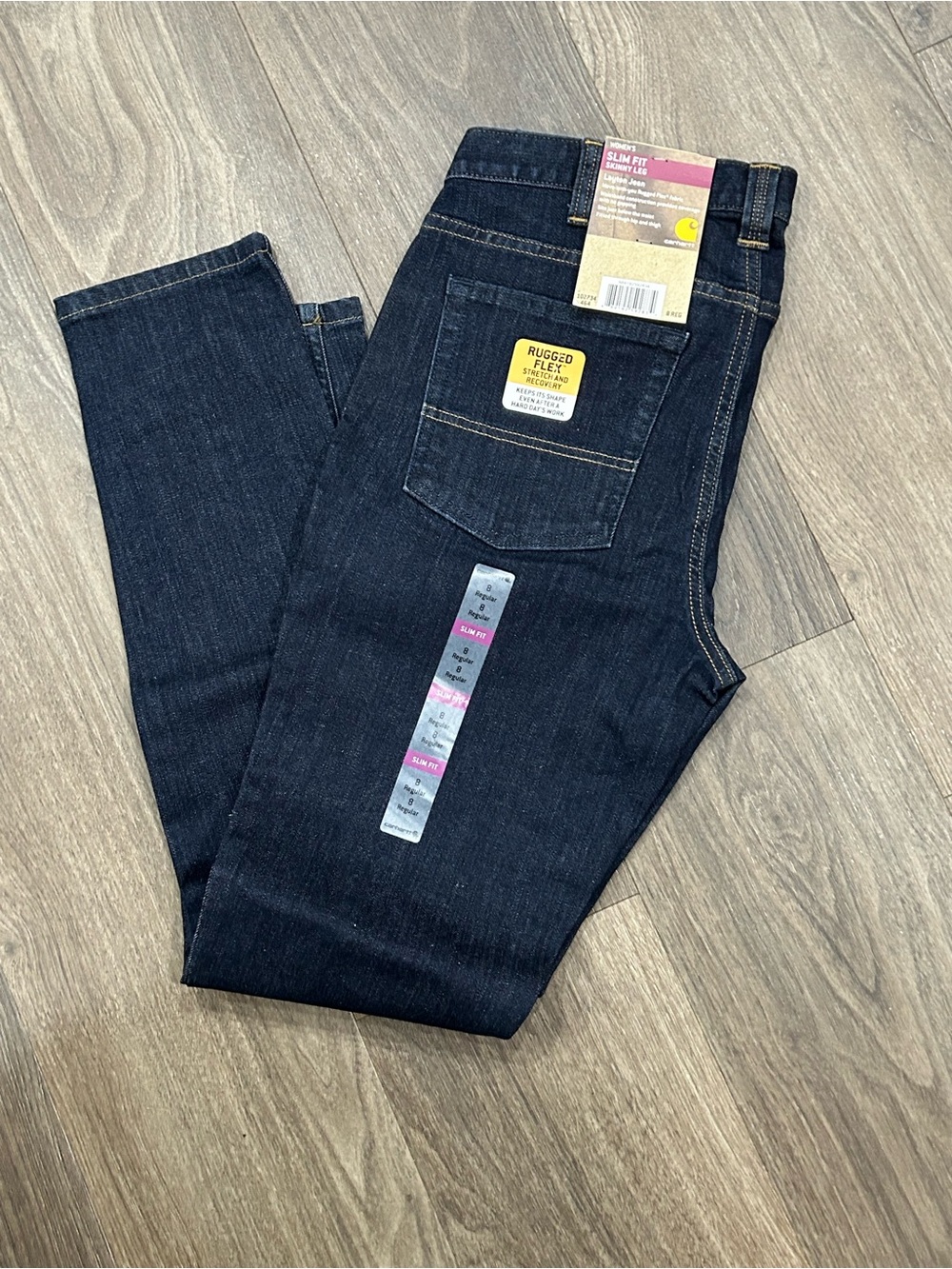 Carhartt Women’s Slim Fit Rugged Jeans New Size 8